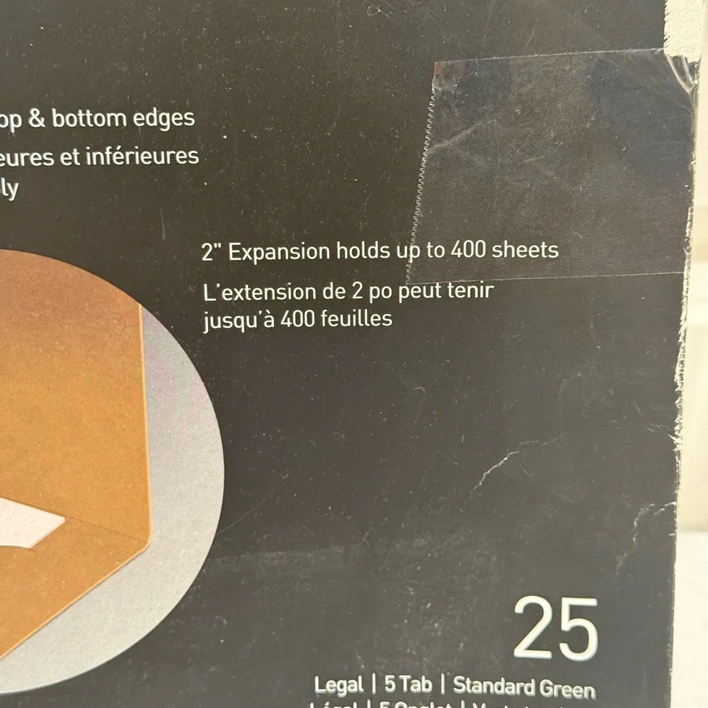 Pendaflex Extra Capacity Hanging File Folders ~ Legal Size ~ NEW